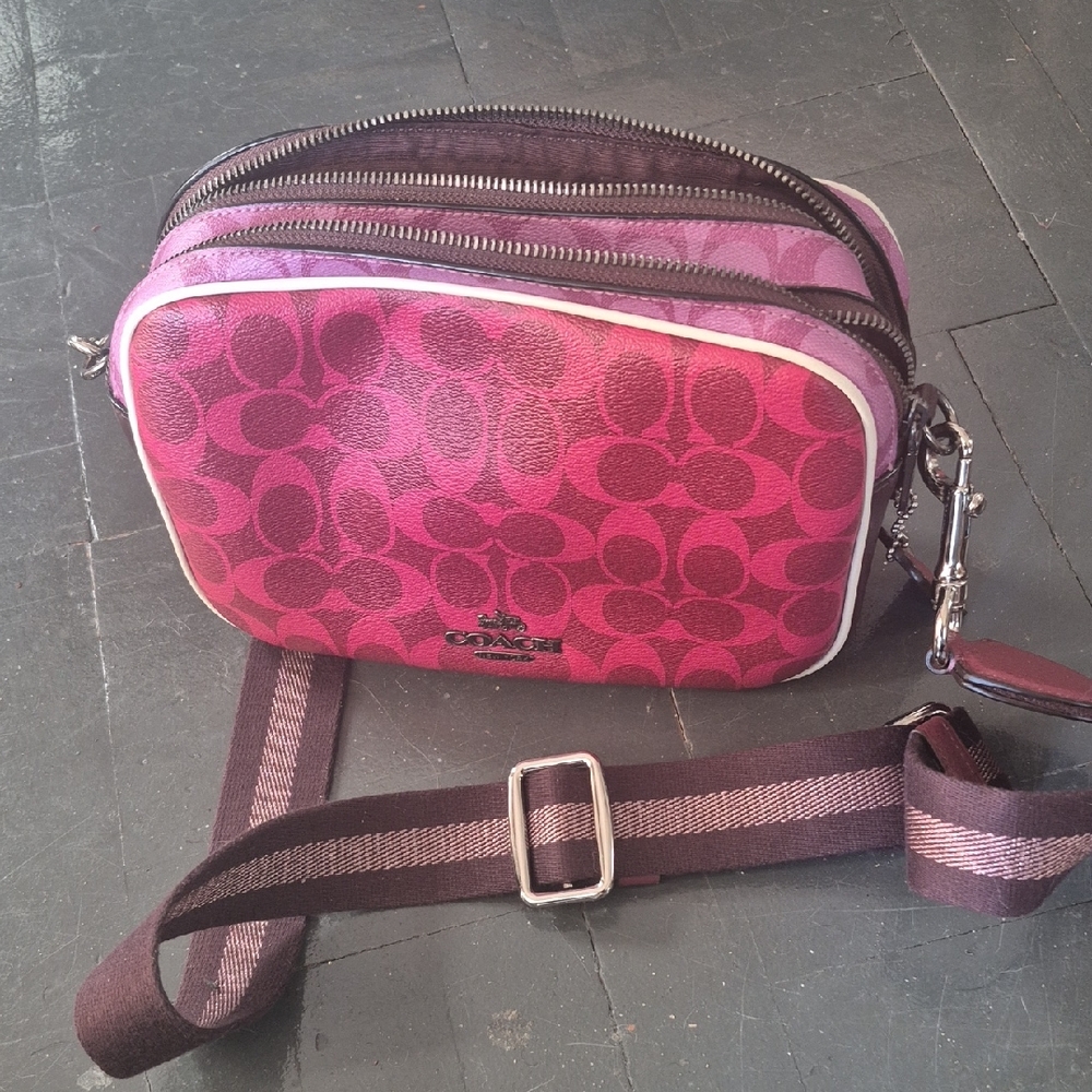 Coach Magenta Crossbody Bag